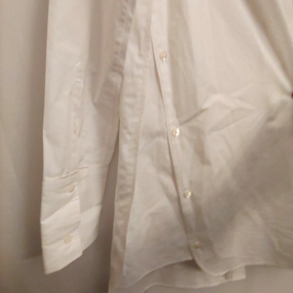 Rag and Bone womens white button down long sleeve dress shirt SP - Picture 9 of 12
